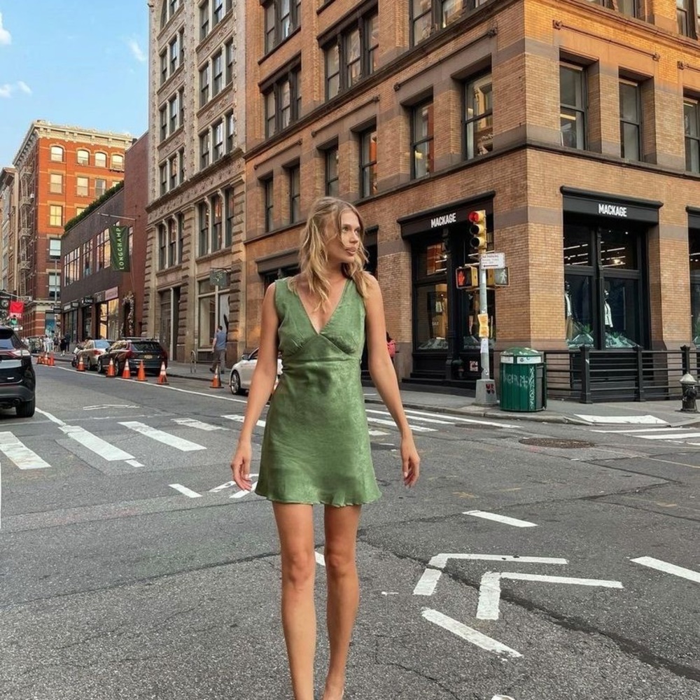 SOLD Peppermayo khaki dress 🍾🌿 NWT